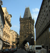 Powder Gate, Old Town, Prague 1