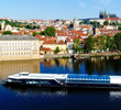Ultra-modern Prague river cruise boat