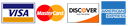 All major credit & debit cards accepted