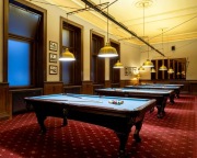 Billard Hall at Caf&eacute; Louvre in Prague