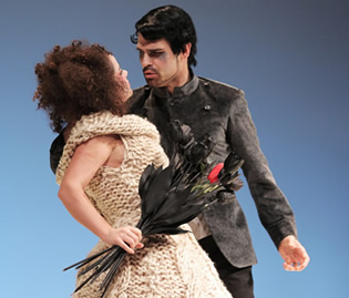 Don Giovanni at the Estates Theatre in Prague. Opera by Wolfgang Amadeus Mozart