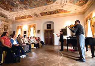Lunchtime Classical Concert at Lobkowicz Palace at Prague Castle in Prague2