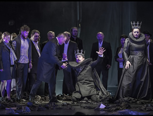 Macbeth at the Prague State Opera in Prague2. Opera by Giuseppe Verdi