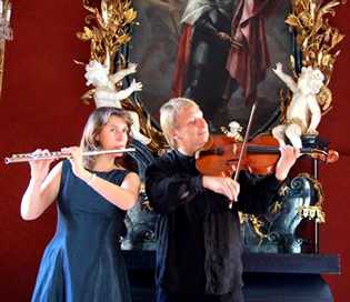 Lunchtime Classical Concert at Lobkowicz Palace at Prague Castle in Prague3