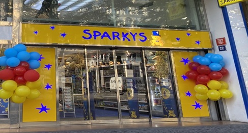 Sparkys Wenceslas Square Toy Store, New Town, Prague 1