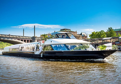 New Year's Eve Dinner Cruise: 17h-20h