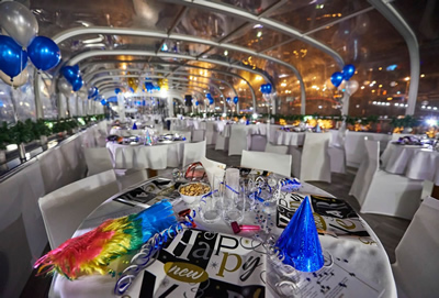 New Year's Eve Dinner Cruise: 17h-20h5